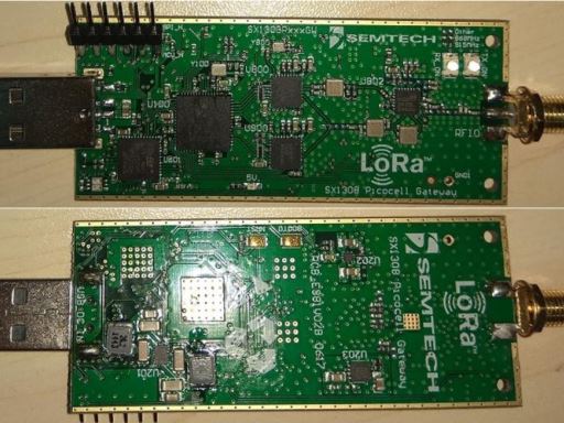  基于Semtech SX1308之 LoRa转USB 网关方案 
