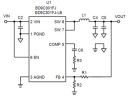 DC/DC Buck Converter Reference Circuit: Vin=2.7V to 5.5V, Iomax=3A